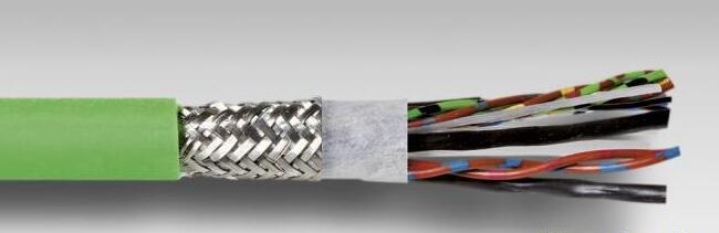 TRVVSP中度柔性单护套双绞屏蔽数据拖链电缆